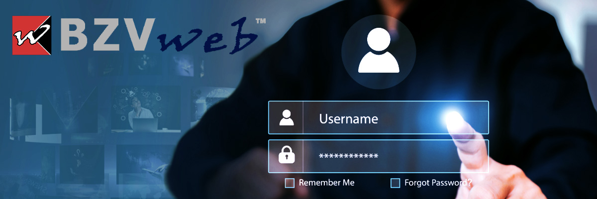 BZVweb-myBZV-Client-Portal-Secure-Login-Interface Secure digital login interface for the myBZV Client Portal, featuring encrypted username and password fields and the BZVweb™ technical infrastructure logo for active mission partner coordination. Alt Text (Spanish): Interfaz de inicio de sesión segura para el Portal del Cliente myBZV, con campos de usuario y contraseña cifrados y el logotipo de infraestructura técnica BZVweb™ para la coordinación de socios de misión activos.